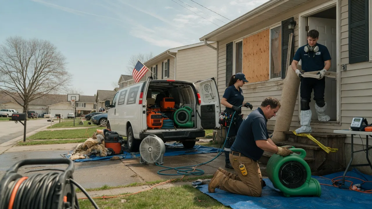 Water Damage Restoration in Birmingham, MI near me